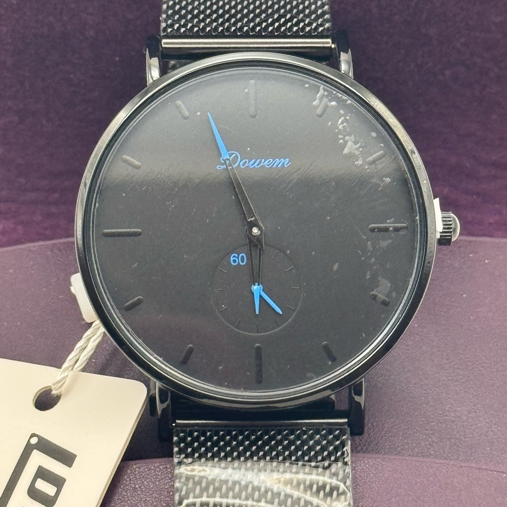 Black and Blue Men's Watch